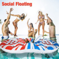 Inflatable pong raft pool bato doro pong tafura